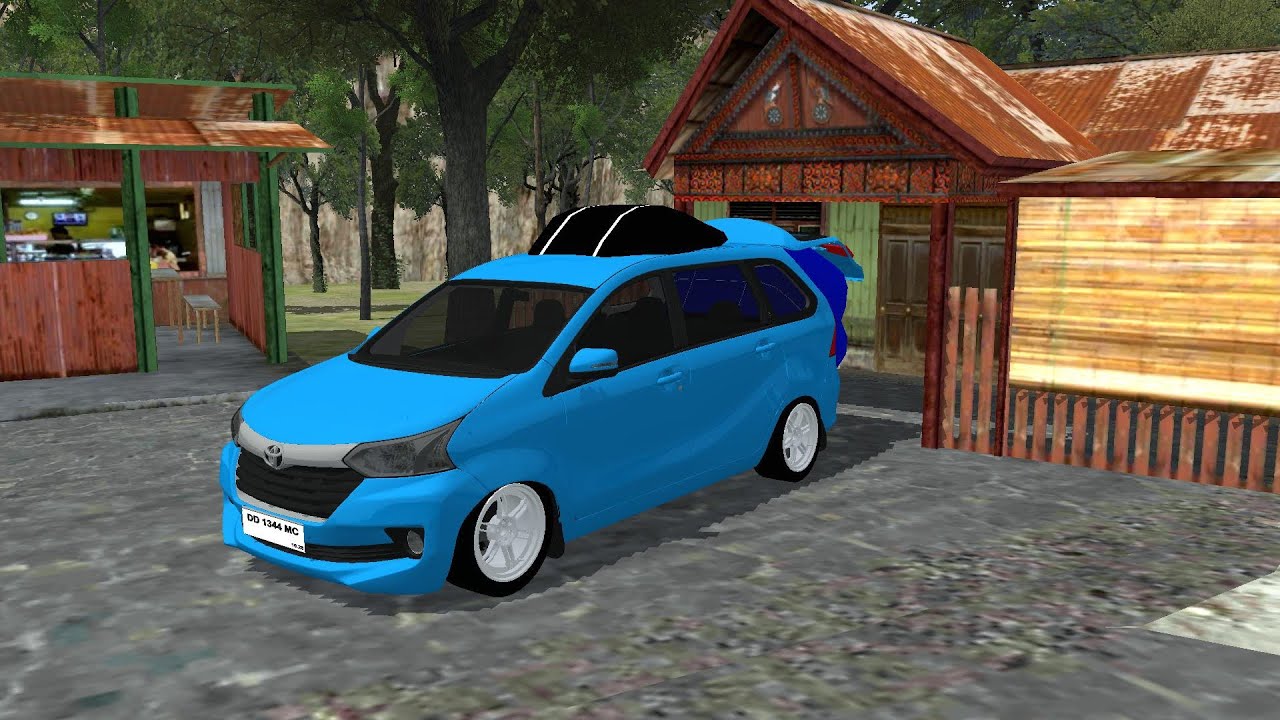 Riview Mod Avanza versi Bussid bus simulator indonesia😁