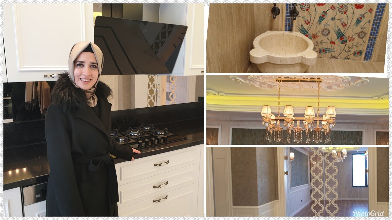 VLOG/Akıllı Ev Turu 4+1 300 m2 (Sevinçler İnşaat - Gaziantep)- زيارة المنزل الذكي -  Smart Home Tour