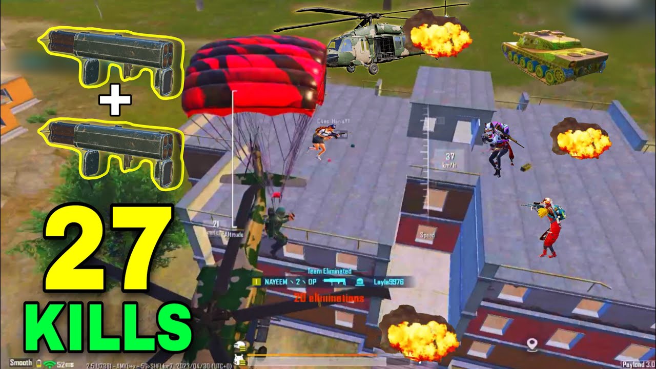 DOUBLE M202 PRO KILLS SCHOOL-APARTMENT CAMPERS 27 KILLS PAYLOAD 3.0🔥