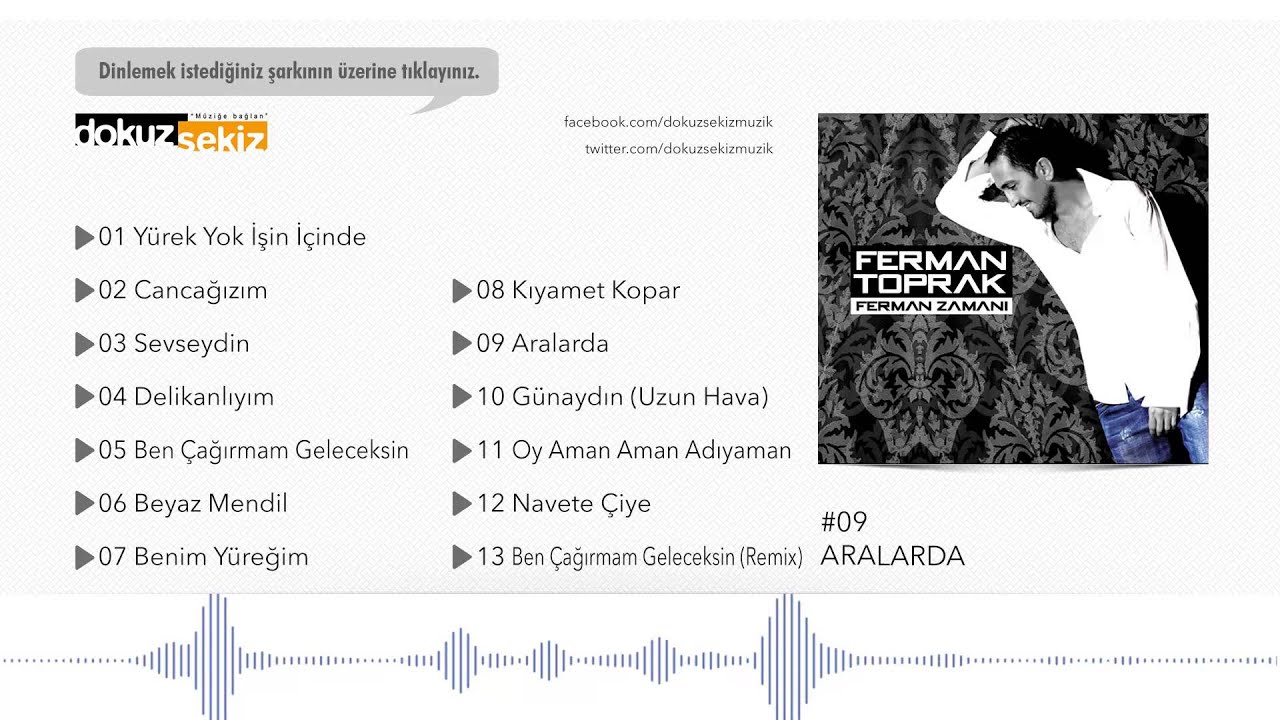 Ferman Toprak - Aralarda (Official Audio)
