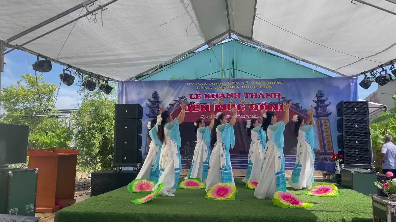 Múa Hoa Tâm Dâng Phật/ Khánh Thành Đền Mục Đồng .