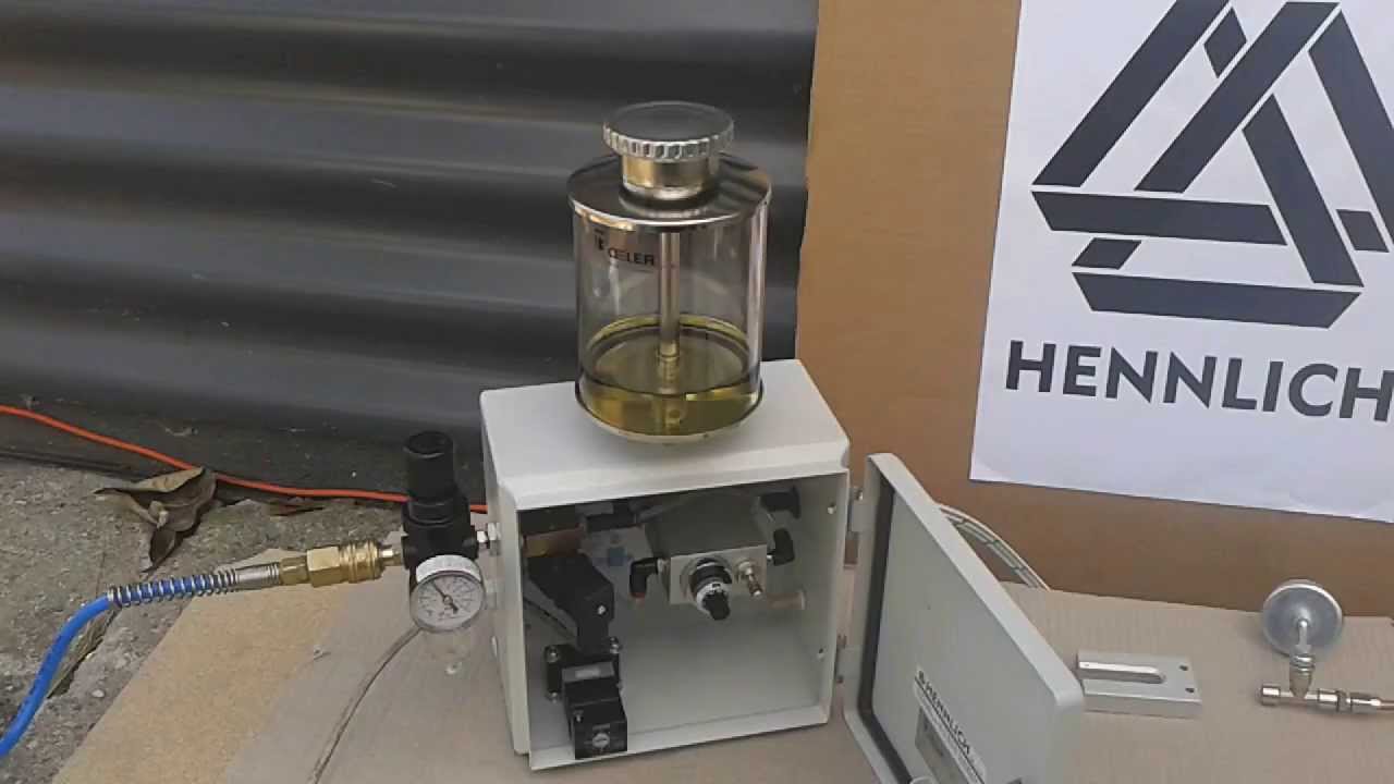 Smarowanie natryskowe minimalnymi ilościami HENNLICH.PL
