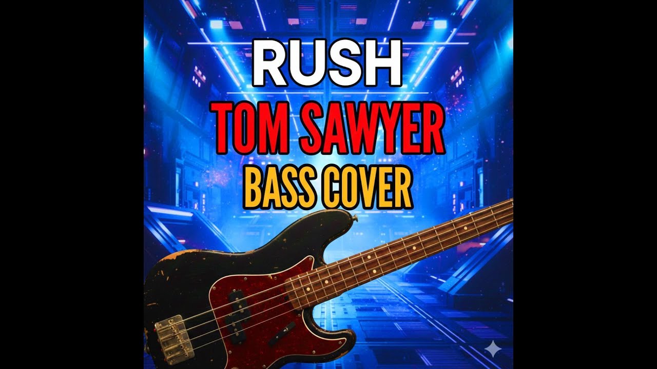 Rush – Tom Sawyer Bass Cover | Progressive Rock Bass Tribute    🇨🇦