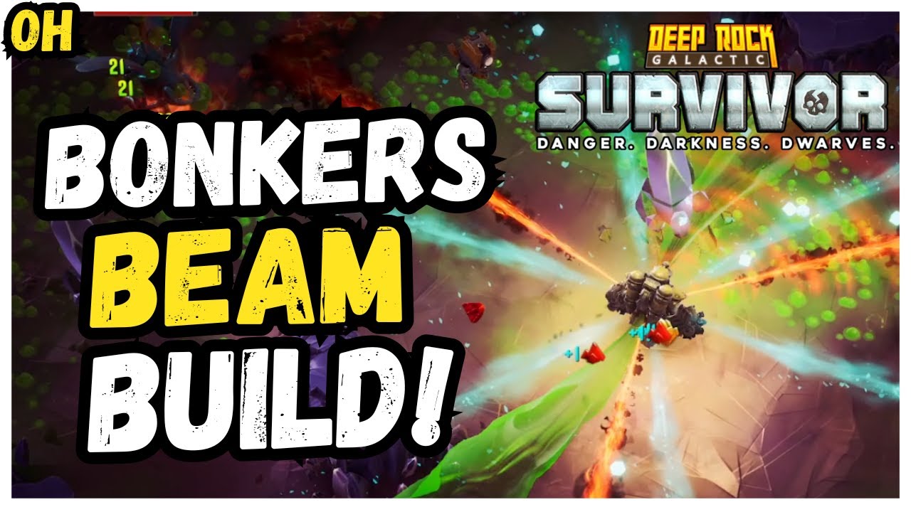This Beam Build Was Bonkers!! Deep Rock Galactic Survivor!