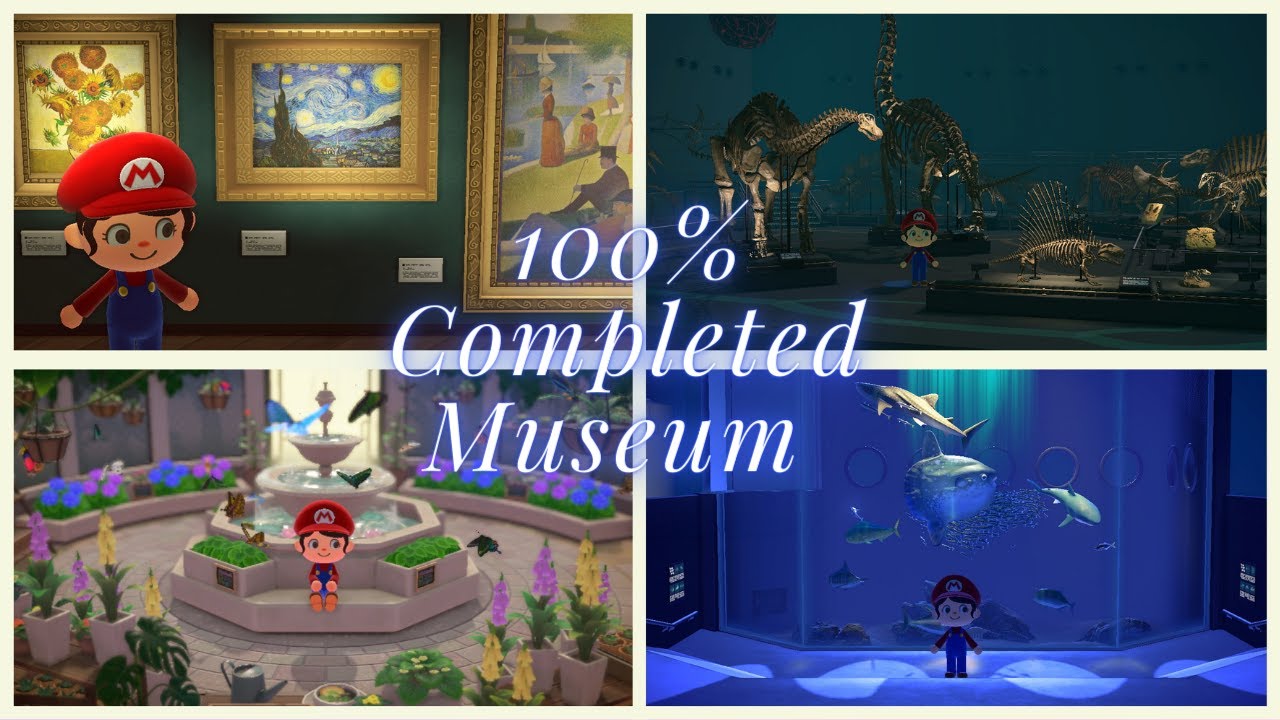 Animal Crossing: New Horizons Museum 100% Completed