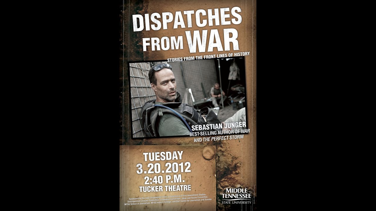 Sebastian Junger shares 