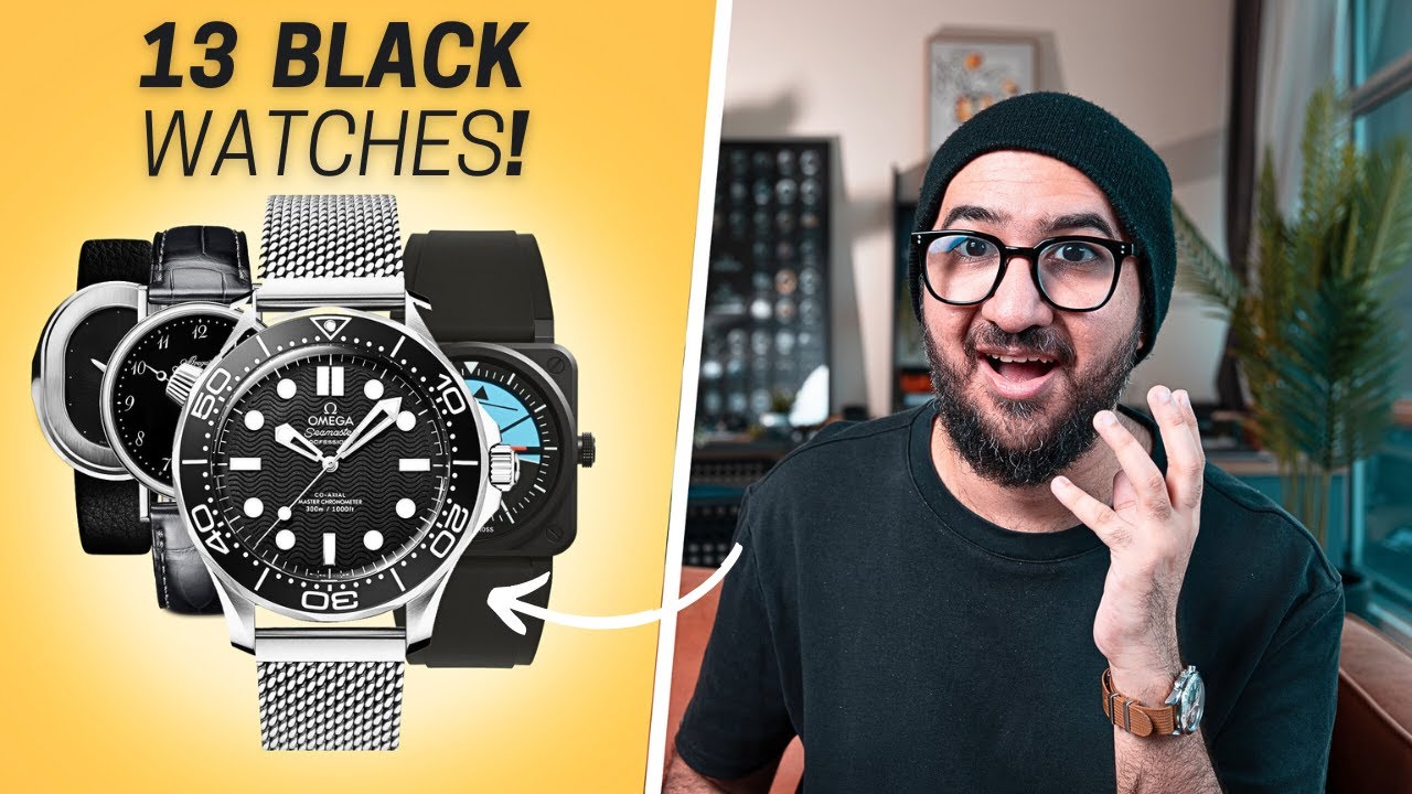 Best 13 Black Watches at Every Price Point (Seiko, Omega, Tudor, Sinn...)