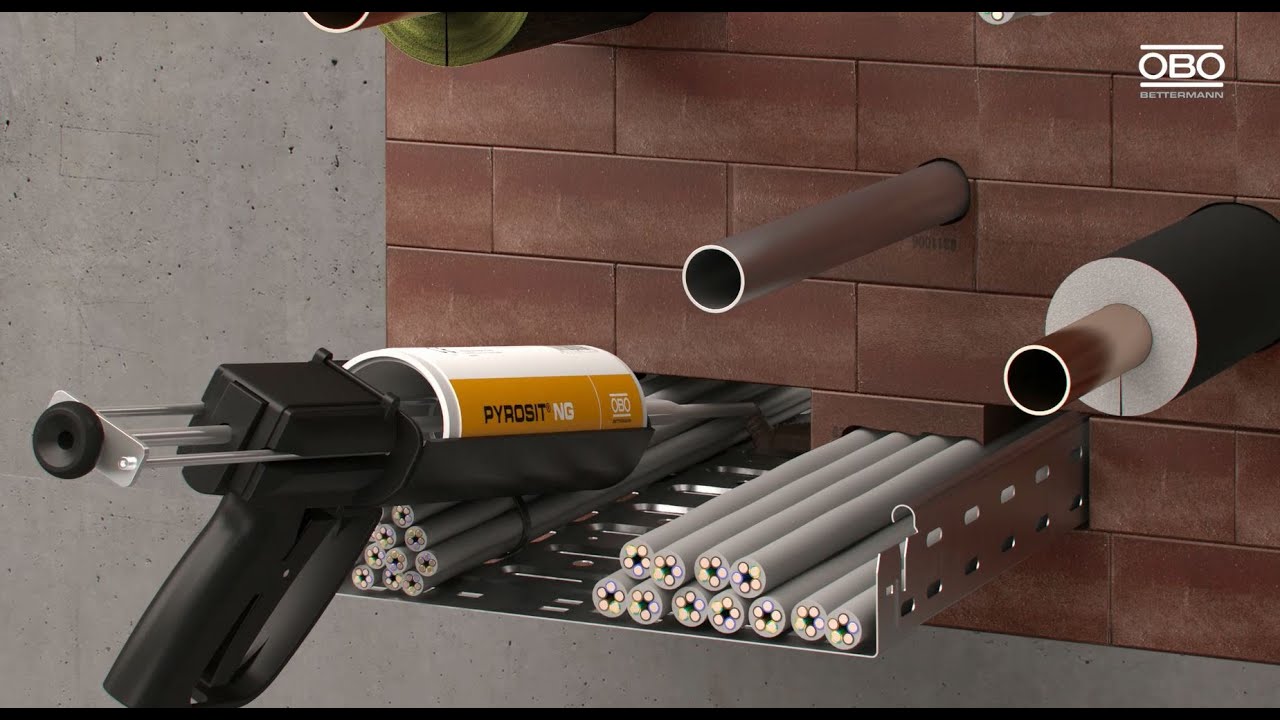 Mounting of PYROPLUG® Block – OBO Bettermann