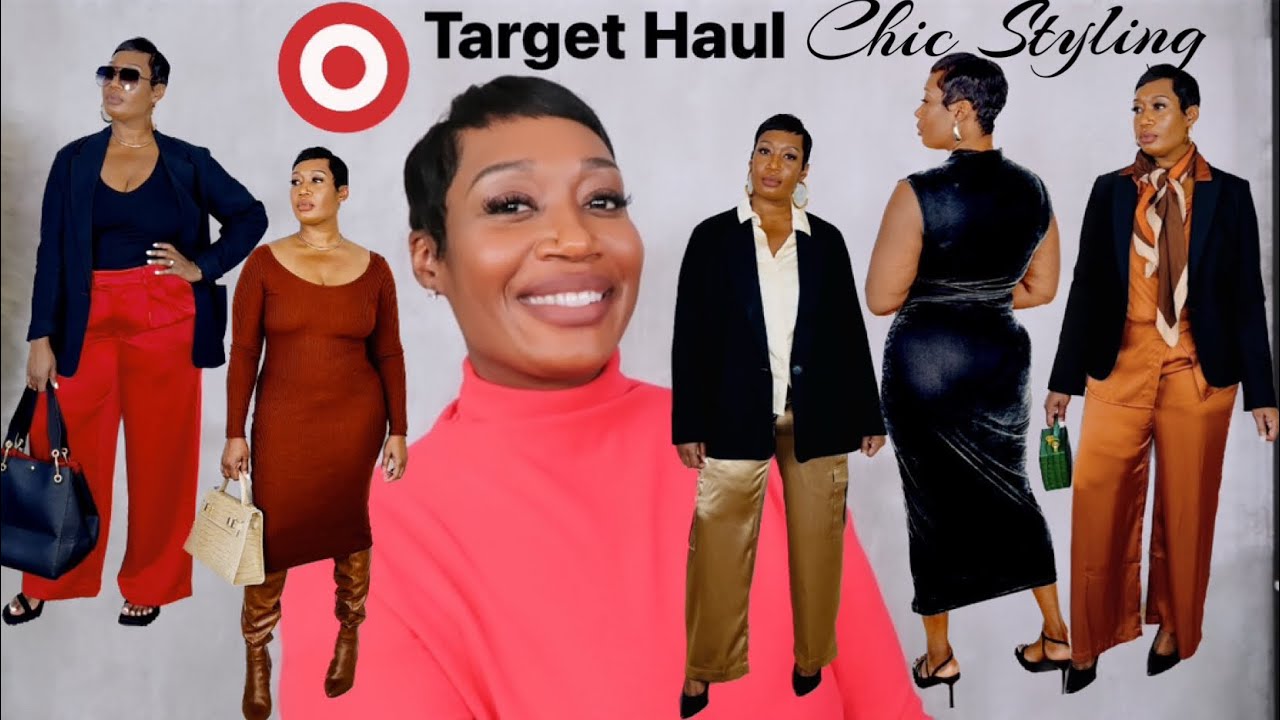 TARGET 🎯 FALL HAUL 🍂 | CHIC  ELEVATED STYLING | TRY-ON | AMAZON , ZARA ,TEDDY BLAKE & MORE !!