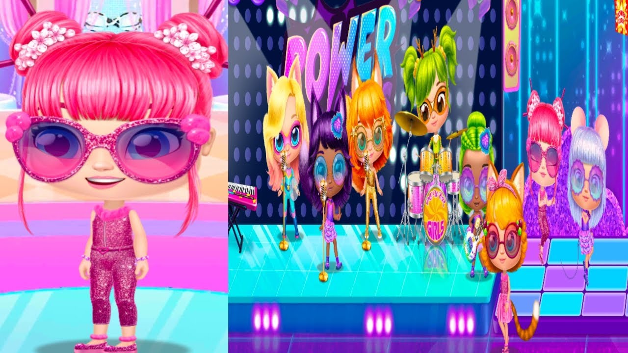 Power girls game 🎯 music 🎶 dressing up 👗💝 playing with mini games 🎯 plz 🤩 and subscribe 💖❤️💕