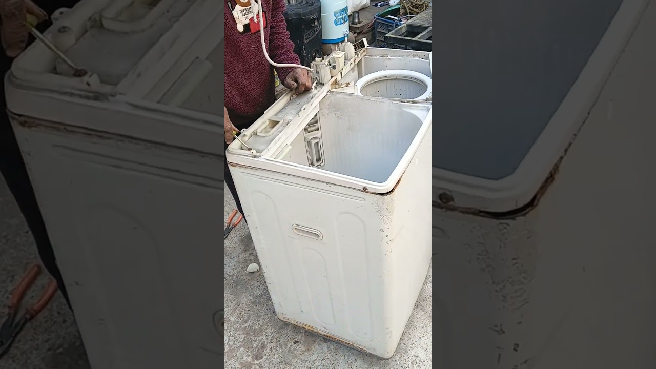 Scrapping A Washing Machine #scrappers 