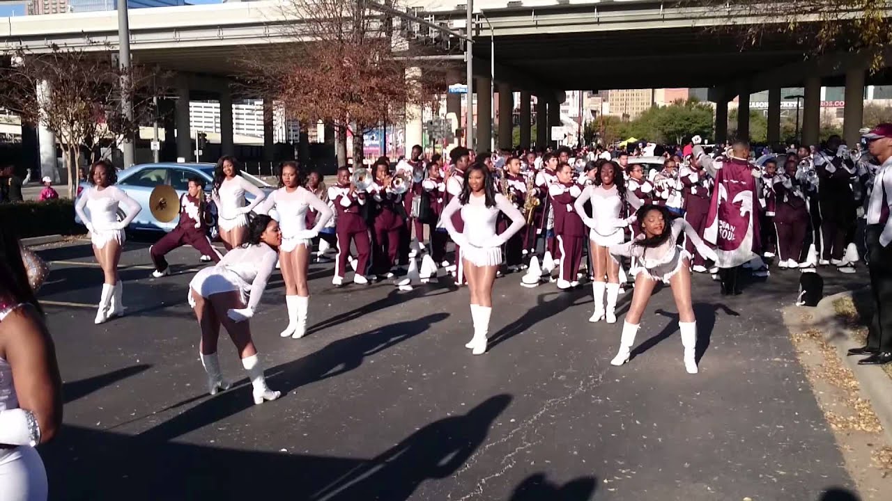Texas Southern TXSU vs Southern SU - 2015 Houston MLK parade