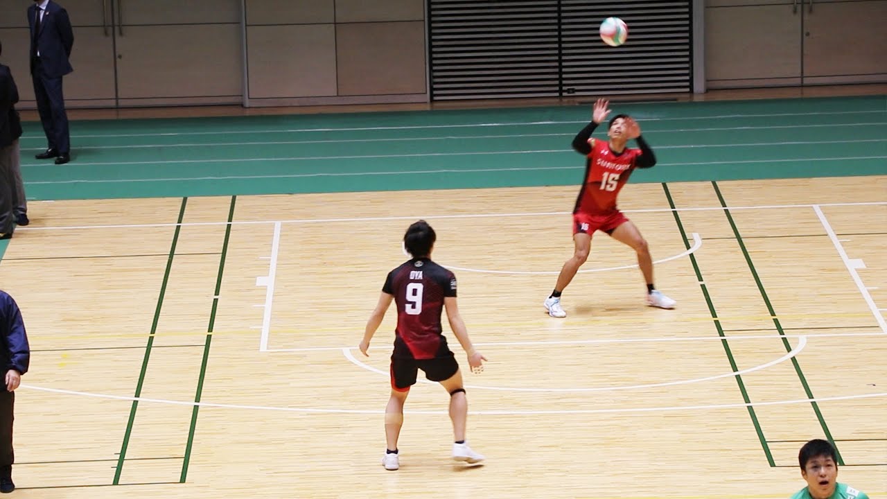 【対人練習】サントリーサンバーズ　大宅真樹・喜入祥充　＜男子バレーボール＞