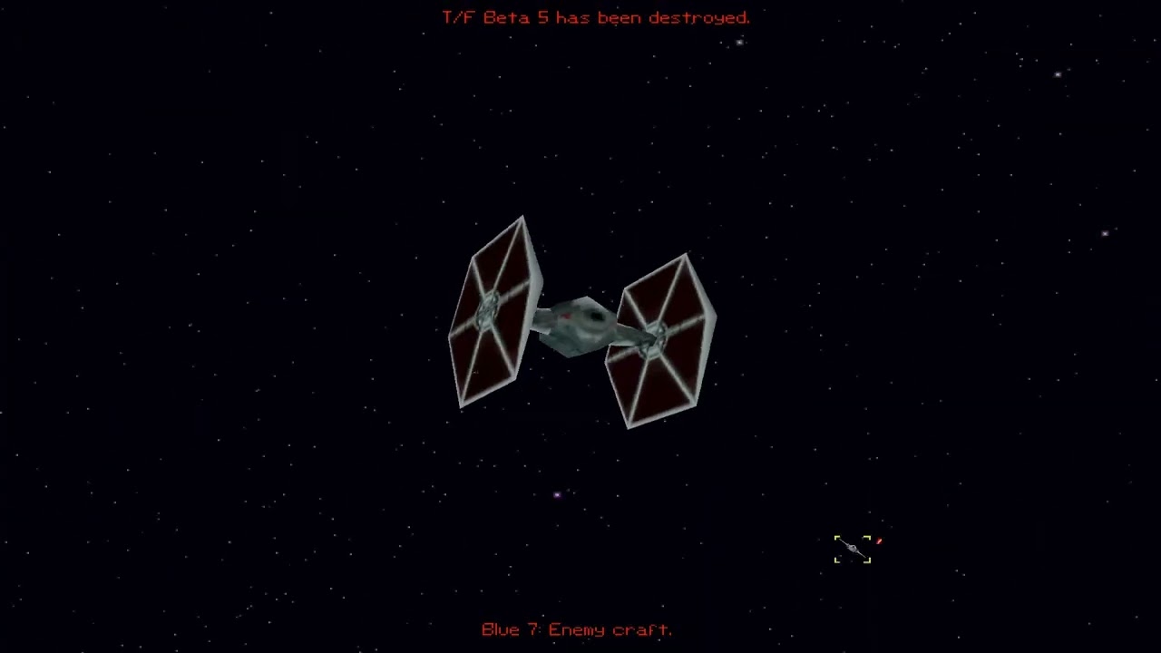 Star Wars X-Wing vs Tie Fighter: Raid on Goibniu Platform Tie Fighter Alpha PoV Hard Difficulty