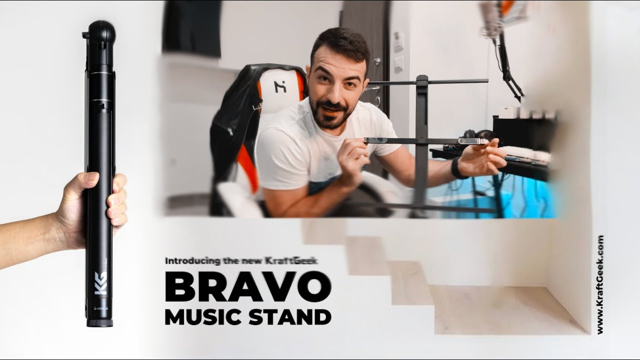 Unboxing e Recensione del Leggio Musicale Kraft Geek