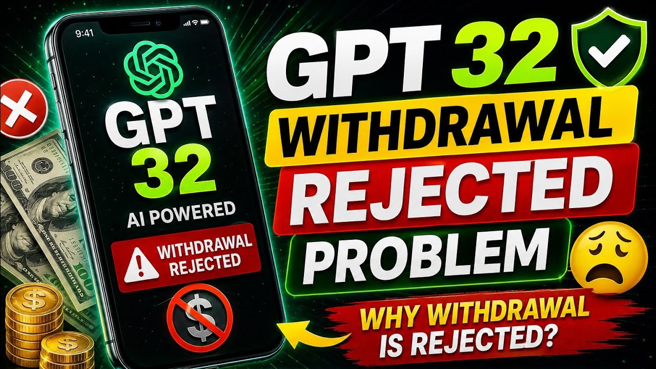 Обзор приложения GPT 32 | Запрос на вывод средств в GPT 32 отклонен | Запрос на вывод средств в G...