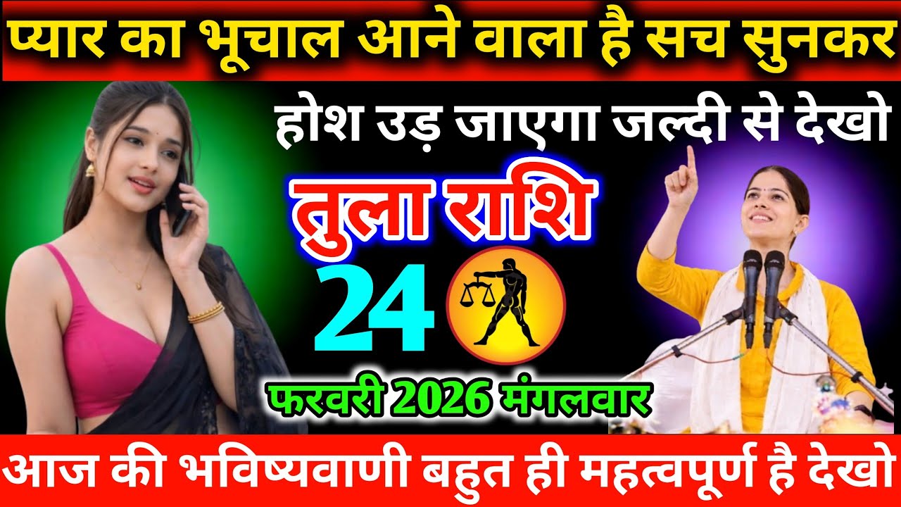 #तुला प्यार का भूचाल आने वाला है सच सुनकर होश उड़ जाएगा जल्दी से देखो 06 फरवरी 2026 शुक्रवार 