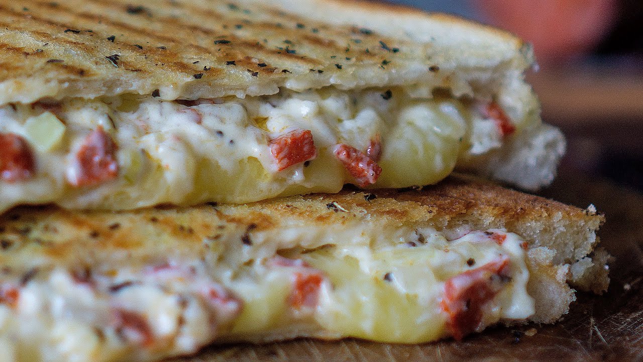Easy Grilled Cheese Sandwich Recipe ASMR | Hungry for Goodies