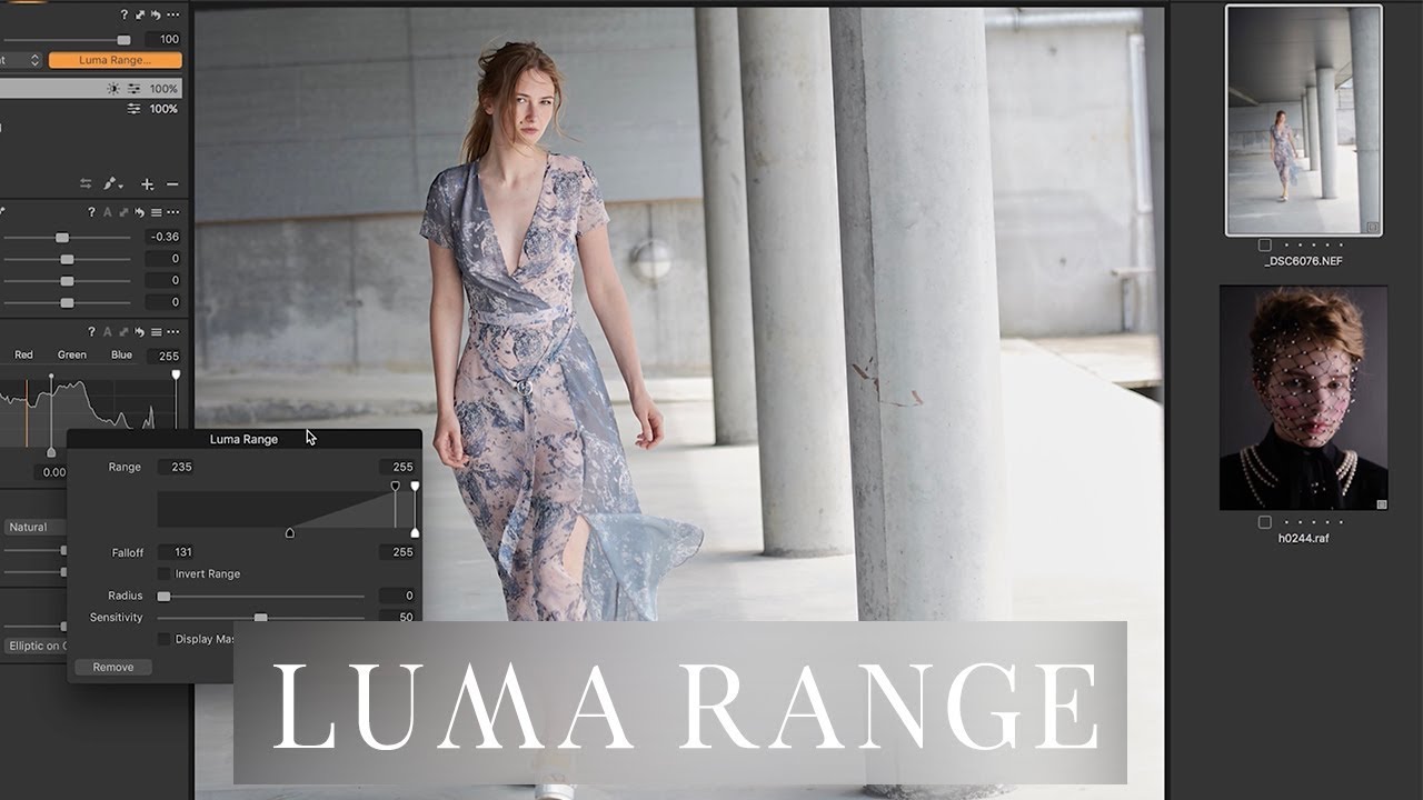 Luma Range in Capture One 12