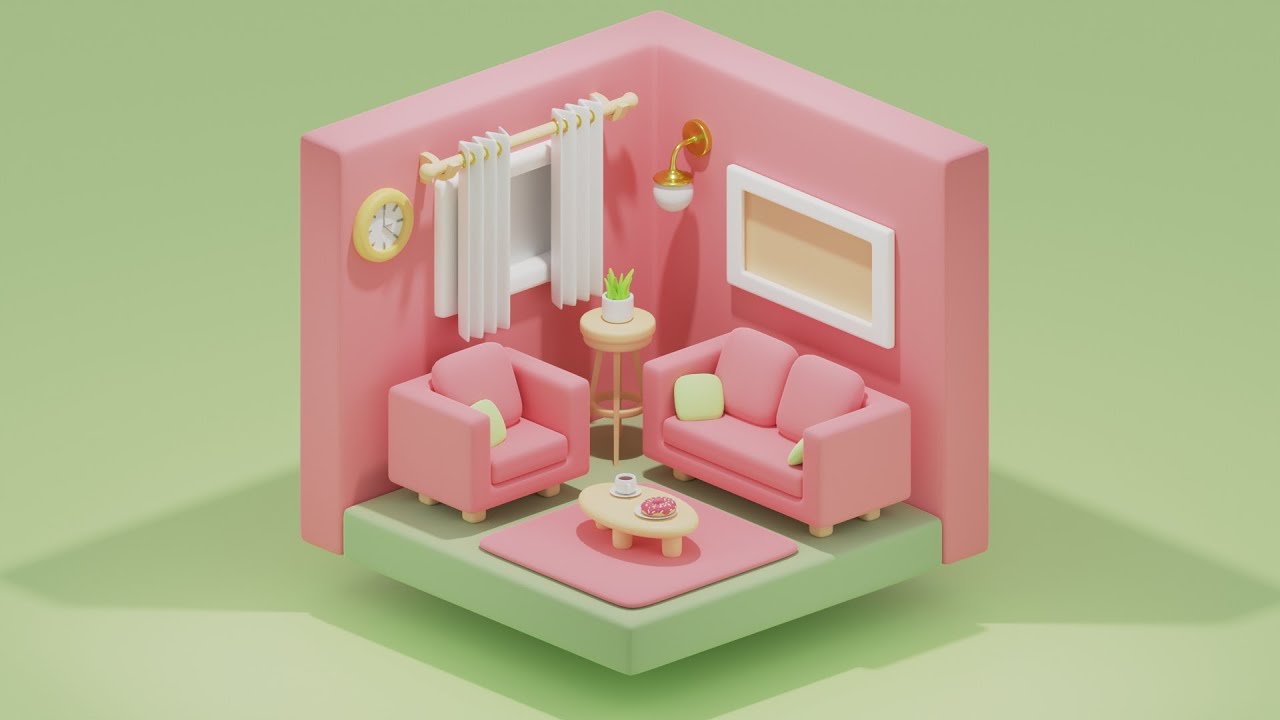 How to Create an Isometric Camera in Blender - The Easiest Way