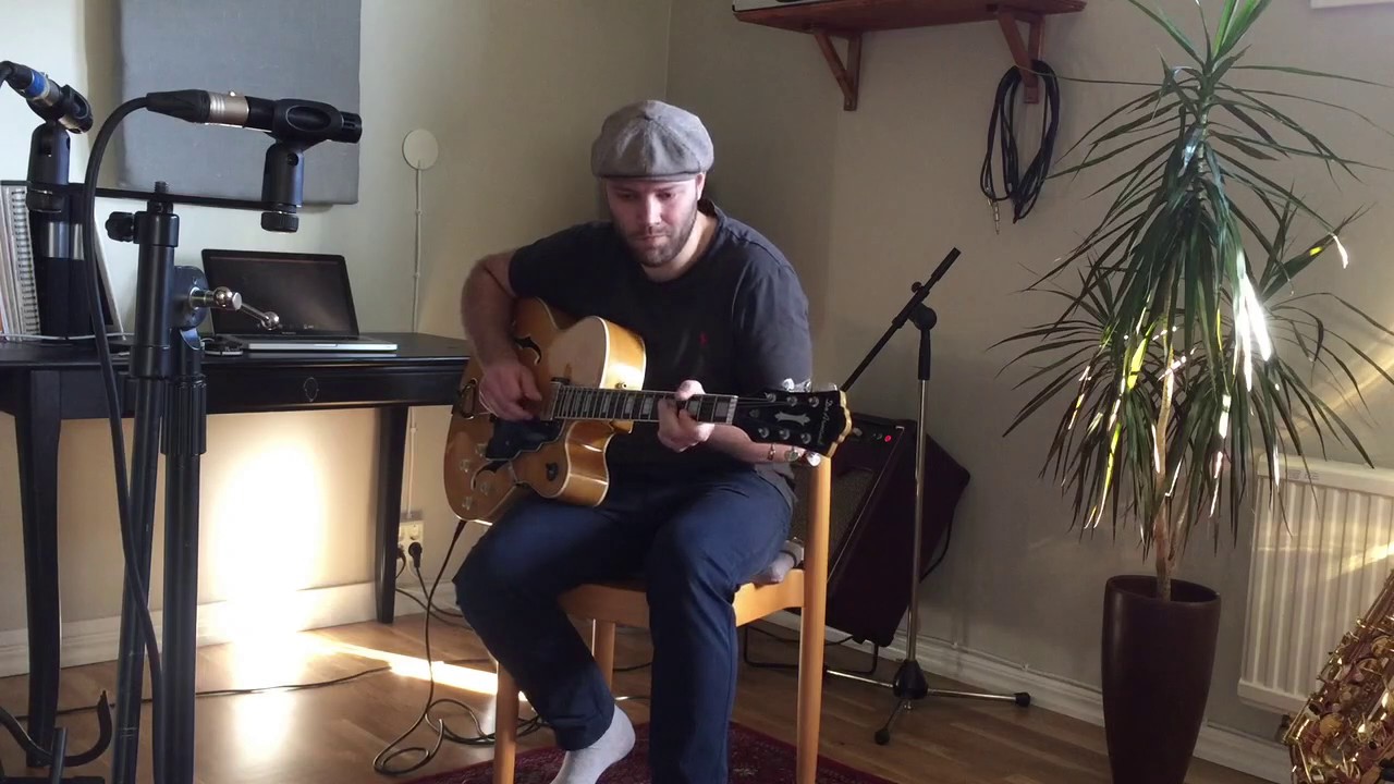 Blues in G on dearmond x-155
