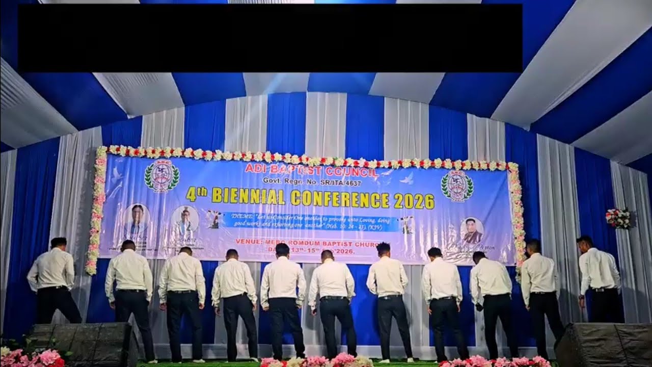Mirku baptist church father's group dance at ABC BIENNIAL CONFERENCE 2026❤️✝️❤️#christianmusic 