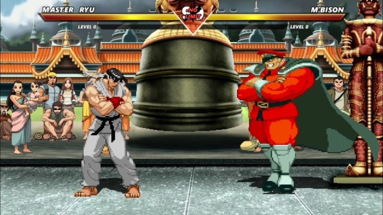 MASTER RYU vs M. BISON - Epic Fight ❗🔥