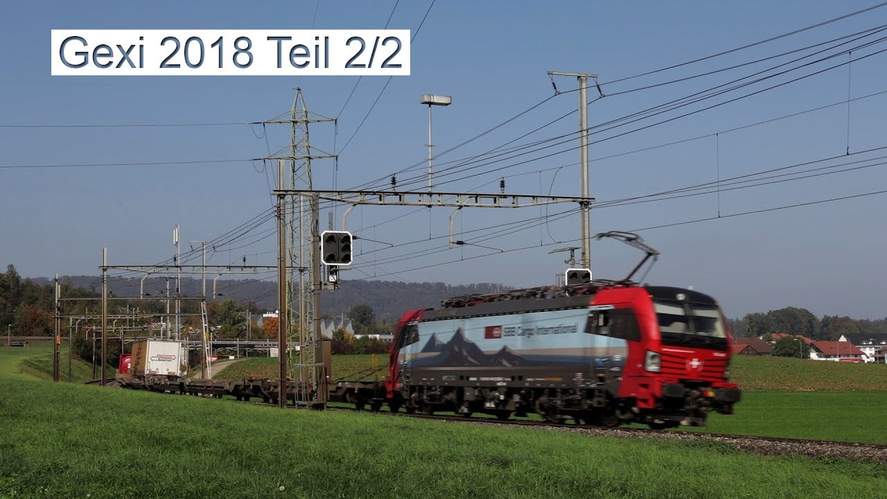 Zugverkehr am Gexi Teil 2/2 [Full ᴴᴰ]