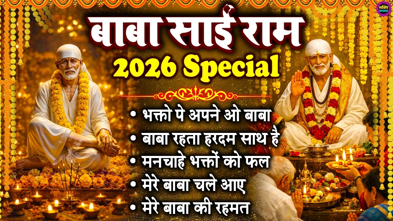 2026 साईं बाबा चमत्कारी भजन Sai Baba Bhajan  : Most Popular Sai Baba Song 2026 | Sai Baba Songs