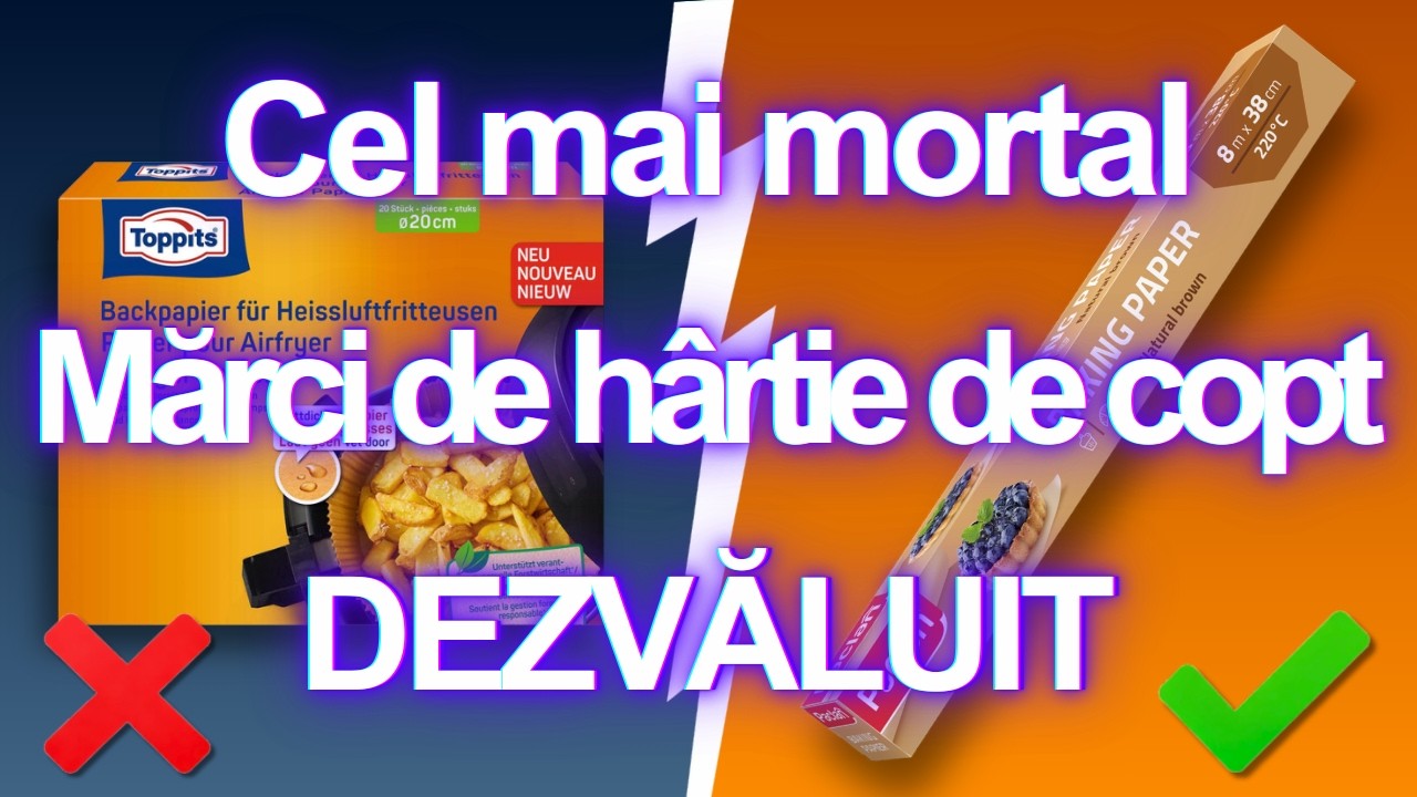 7 Mărci de Hârtie de Copt Pe Care Să Nu Le Mai Folosești NICIODATĂ! (EVITĂ Cu Orice Preț!)