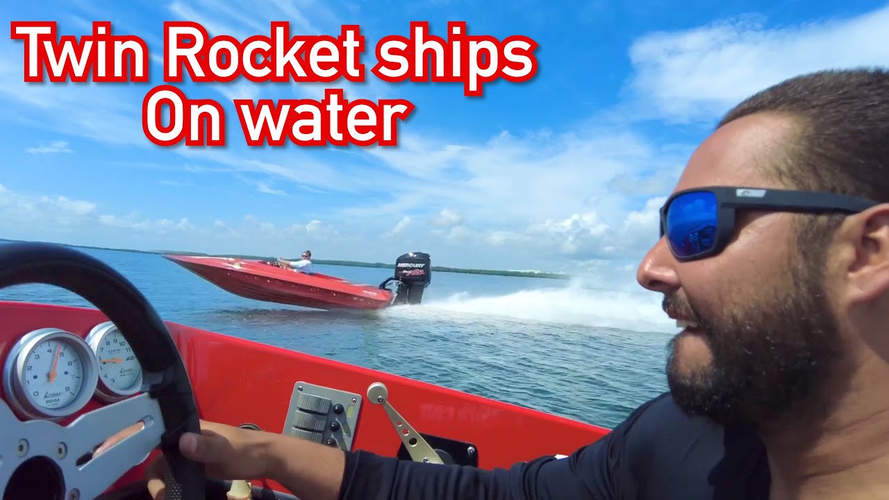 Miami to FLORIDA KEYS FOR LUNCH in TWO 18ft ACTION MARINES ( 110 mile run )