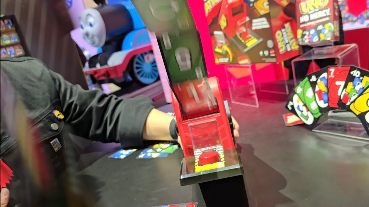UNO No Mercy Attack Demonstration at Toy Fair 2026