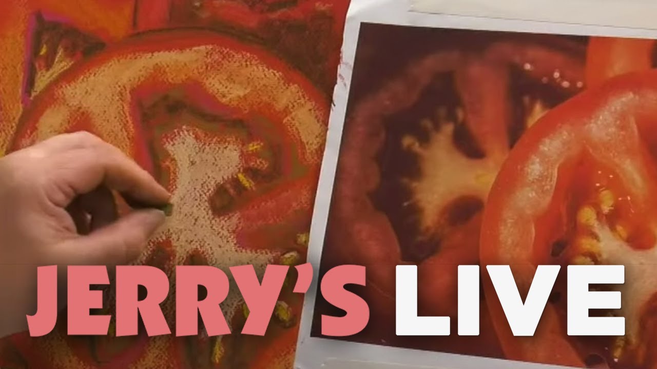 Jerry's LIVE Episode #153: Soft Pastel Paint Along #2
