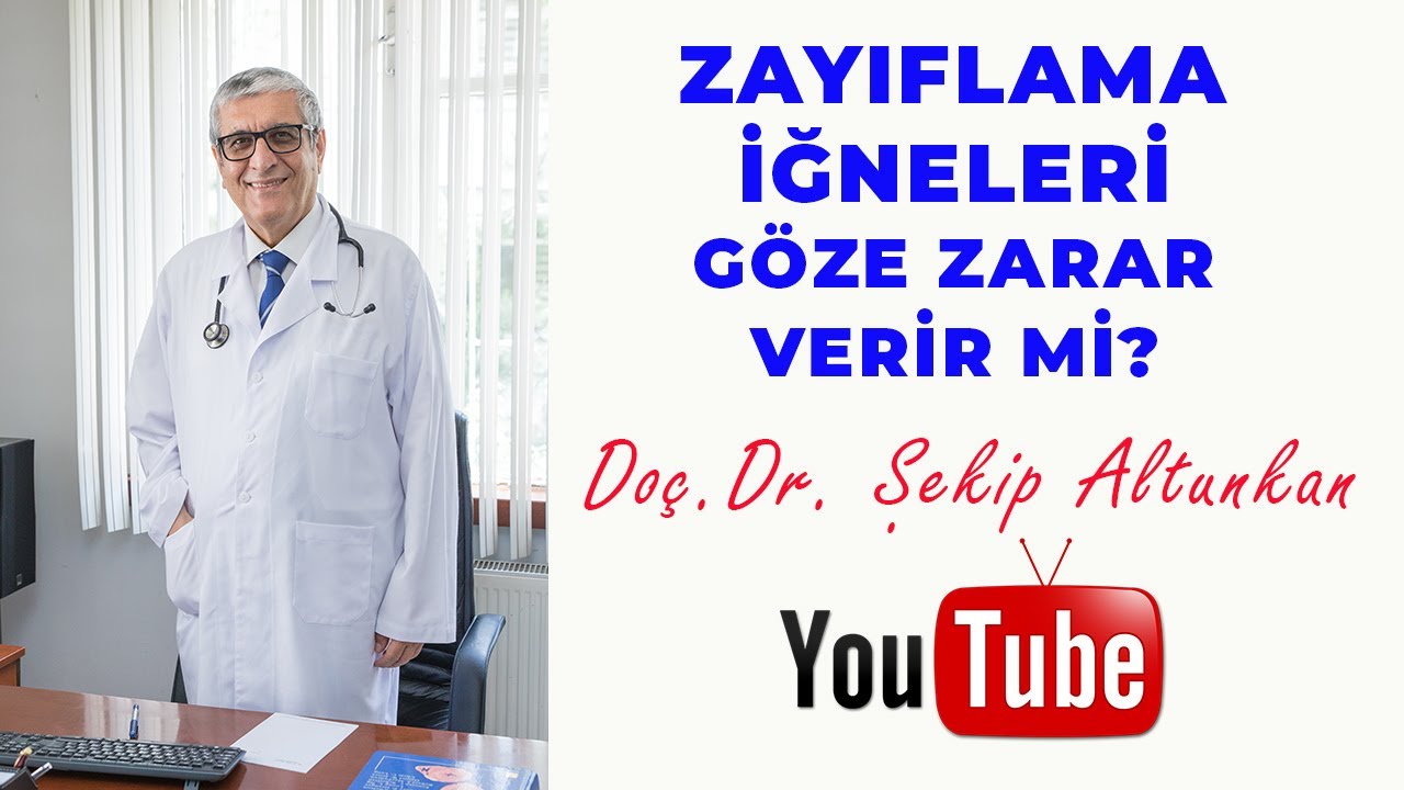 Zayıflama İğneleri Göze Zarar Verir mi? / Doç.Dr. Şekip Altunkan / 90.Bölüm /4K