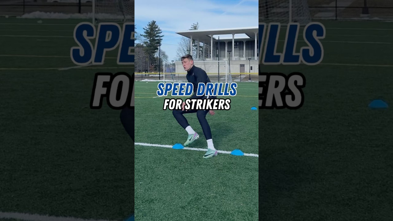 Speed Drills For Strikers @TeamVKTRY #soccertraining #striker #explosivetraining #speed #soccer