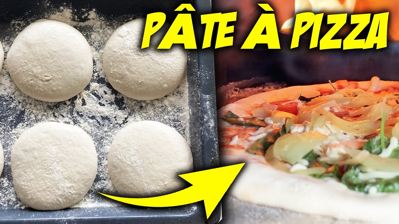 PÂTE à PIZZA pour des PIZZAS EXCEPTIONNELLES !!