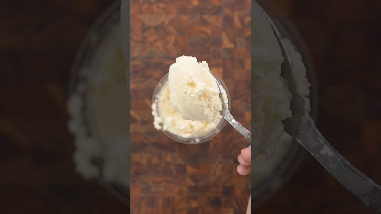 Would You Eat Two Ingredient Pineapple Sorbet? #recipe #cooking #ninjacreami #dessert