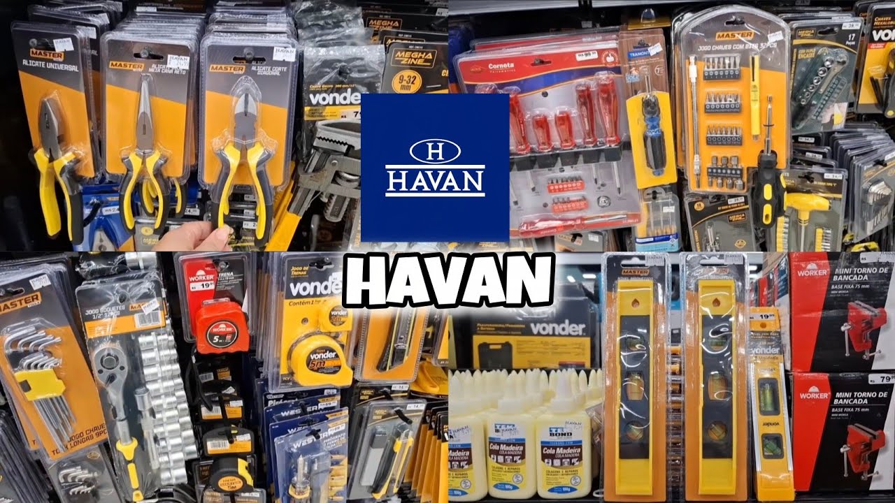 TOUR HAVAN PROMOÇÕES E ACHADINHOS NO SETOR DE FERRAMENTAS E JARDIM