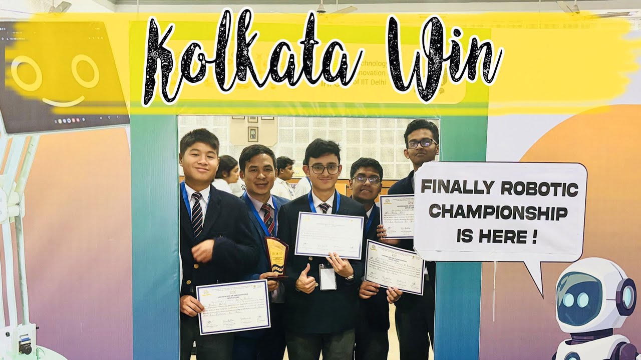 Journey To Robotics Competition East Zone; Kolkata #kolkata #irc #robotics #robot #ccirwashere