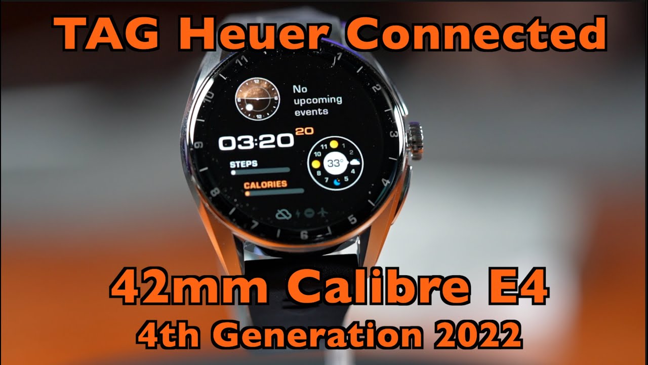 Tag Heuer Connected 42 мм Calibre E4 четвертого поколения. Первое впечатление
