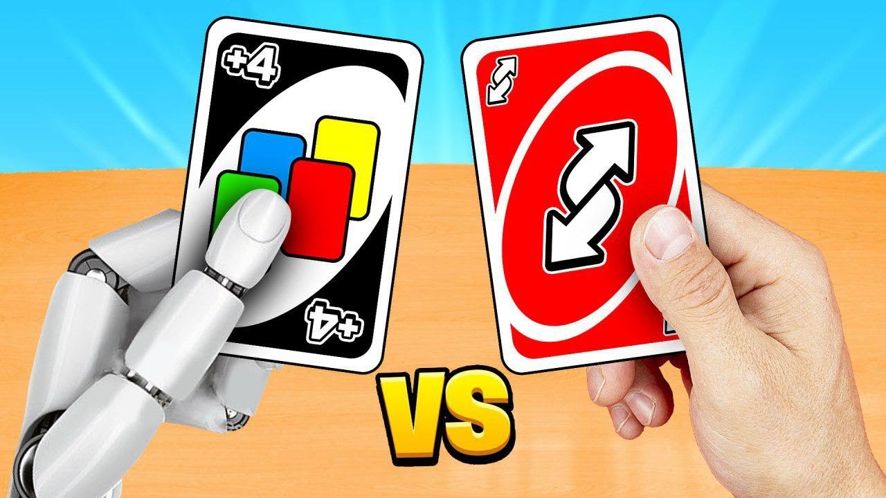 Can WE BEAT A Robot In UNO? (impossible)