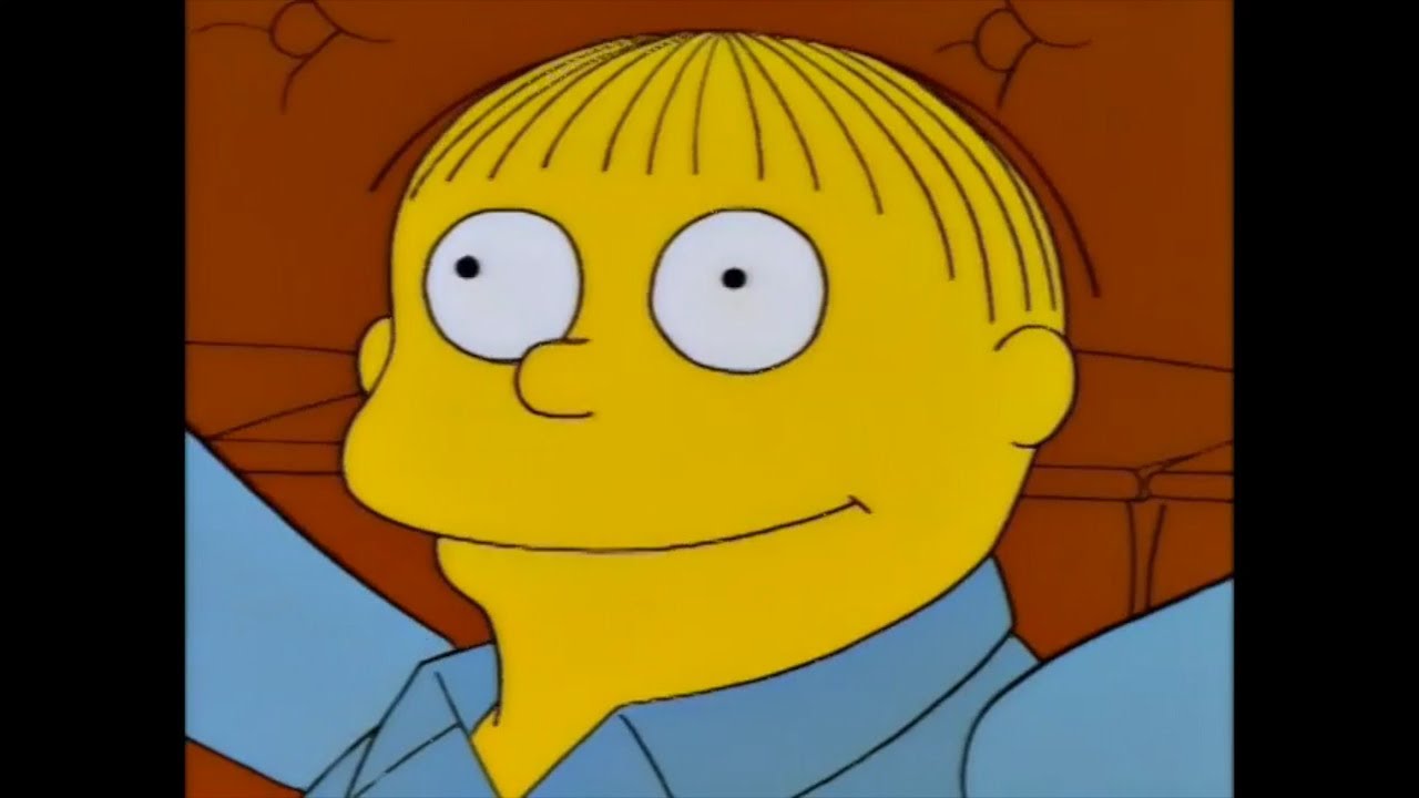 Steamed Hams but Ralph starts the fire in Skinner's kitchen (minisode)