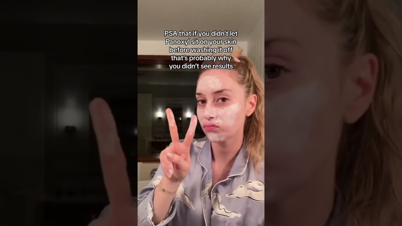 How to use Panoxyl BP Cleanser 