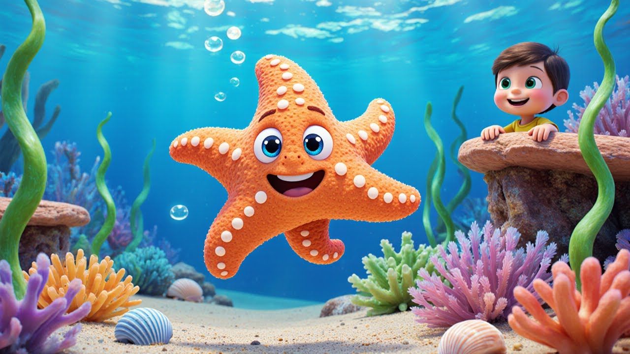 Oops! Baby Starfish Mixed Up the Arms | Nursery Rhymes for Kids | Kids Songs & Baby Songs