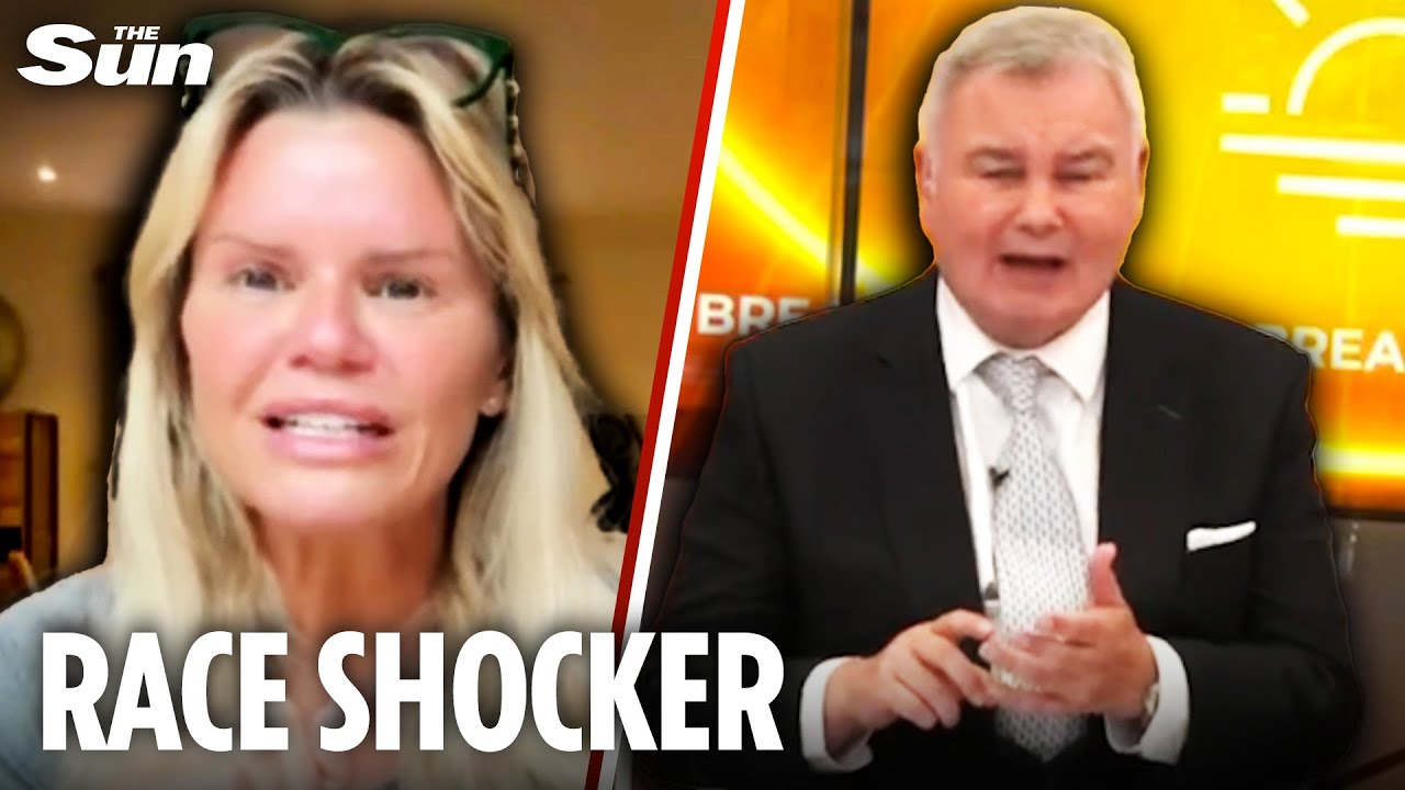 Eamonn Holmes' racist slur leaves Kerry Katona speechless live on air.
