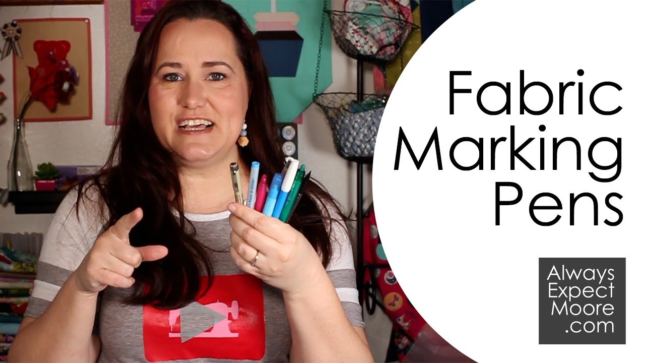 How to choose a Fabric Marking Pen