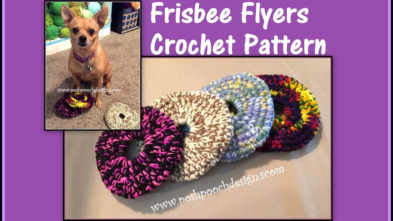 Frisbee Flyer Crochet Pattern