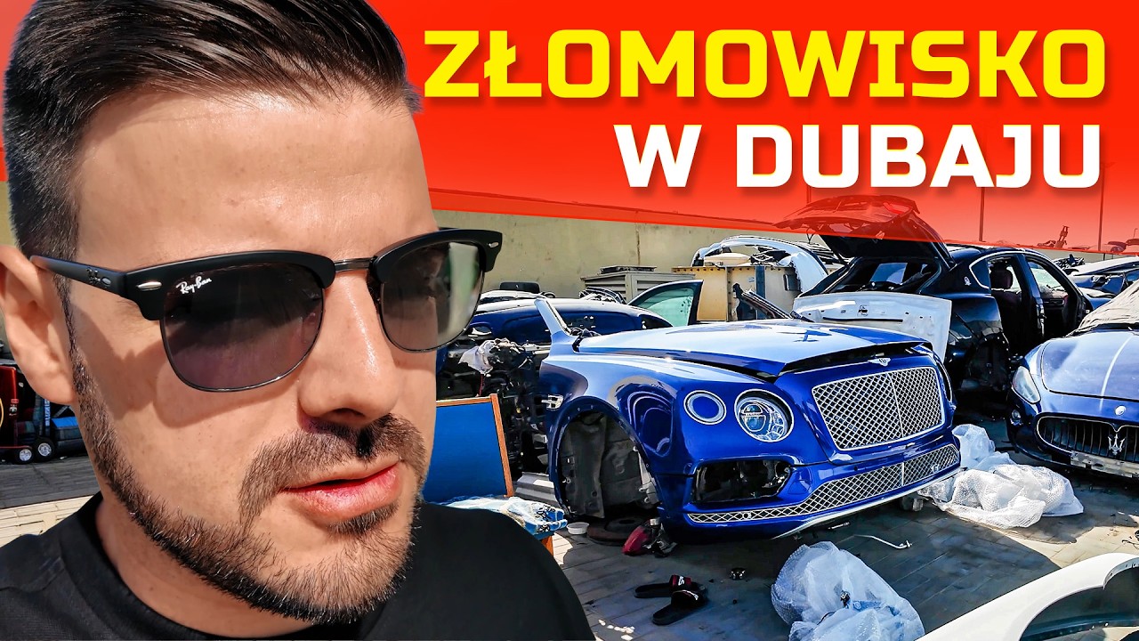 Supercary na kilogramy! Tak w Dubaju kupuje się części do luksusowych samochodów