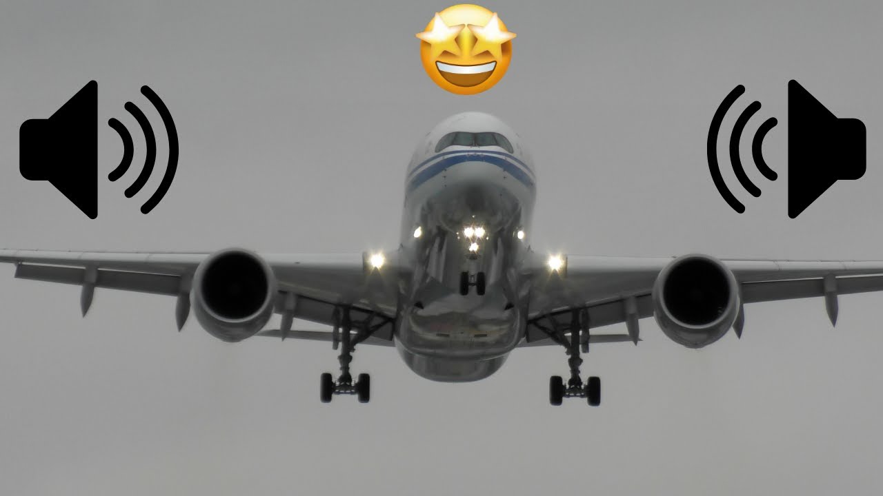 Unter der Einflugschneise ✈️Frankfurt Airport 07L | 🎧 Turbinen-Sound vom Feinsten