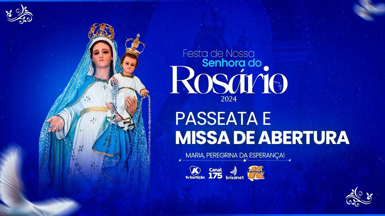 Passeata e Missa de Abertura | Festa do Rosário - Caicó/RN | 17.10.2024